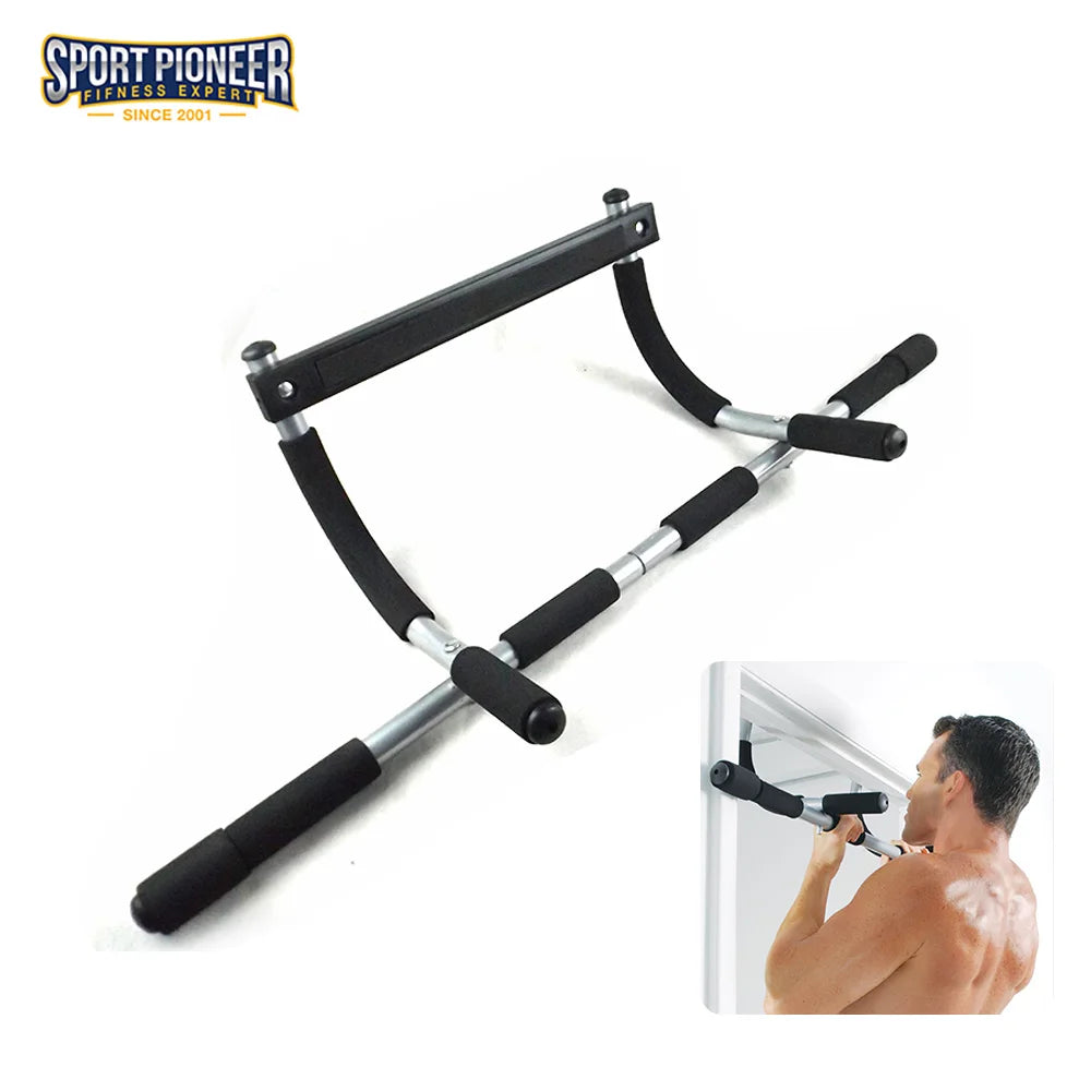 Versatile Adjustable Chin-Up Bar for Home Workouts – Perfect for Door Frames and Total Body Fitness!